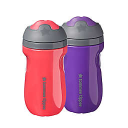 Tommee Tippee® 2-Pack 9 oz. Insulated Toddler Sippee Cup in Raspberry/Royal Purple