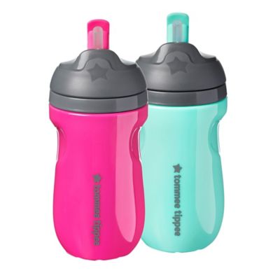 Tommee Tippee&reg; 2-Pack 9 oz. Insulated Straw Cup
