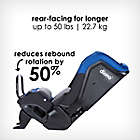 Alternate image 2 for Diono radian&reg; 3QX Ultimate 3 Across All-in-One Convertible Car Seat in Blue