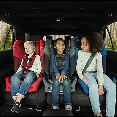 Diono&reg; radian&reg; 3QXT Ultimate 3 Across All-in-One Convertible Car Seat in Black. View a larger version of this product image.