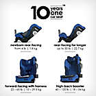 Alternate image 3 for Diono&reg; radian&reg; 3QXT Ultimate 3 Across All-in-One Convertible Car Seat in Blue