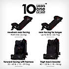Alternate image 3 for Diono&trade; Radian 3 RXT All-In-One Convertible Car Seat in Black