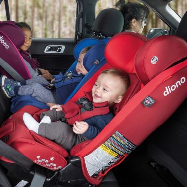 Diono&trade; Radian 3 RXT All-In-One Convertible Car Seat in Black. View a larger version of this product image.