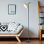 Alternate image 3 for Adjustable Torchiere Floor Lamp in Gold