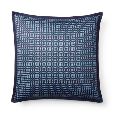 Lauren Ralph Lauren Carter Foulard Square Throw Pillow in Navy. View a larger version of this product image.