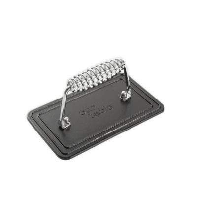 Our Table&trade; Preseasoned Cast Iron Grill Press in Black