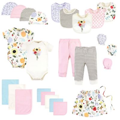 Rosebud Touched by Nature Organic Preemie Layette Set 4-Piece Set 