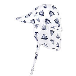 Hudson Baby® Size 6-18M Sailboat Sun Protection Hat in Blue