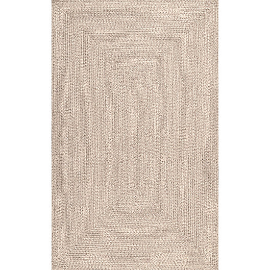 Alternate image 1 for nuLOOM Wynn Braided 12' x 15' Indoor/Outdoor Area Rug in Tan