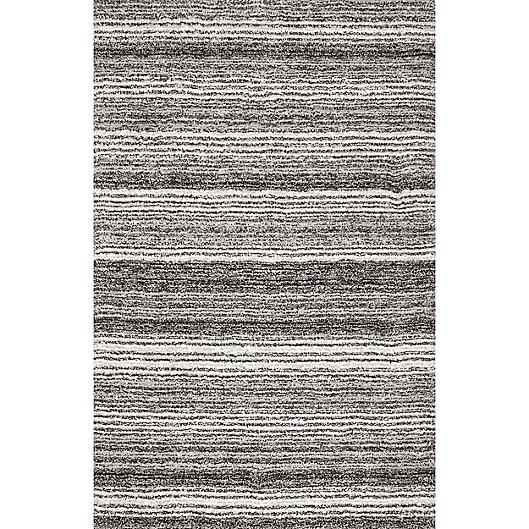 Alternate image 1 for nuLOOM Drey Ombre 5' x 8' Shag Area Rug in Grey/Multicolor