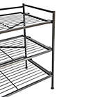 Alternate image 3 for Squared Away&trade; 3-Tier Stackable Shoe Rack