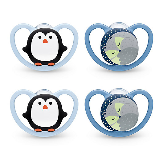 Alternate image 1 for NUK® Space™ 4-Pack Orthodontic Pacifier
