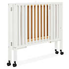 Alternate image 6 for Dream On Me Quinn 2-in-1 Portable Full Size Folding Crib in White