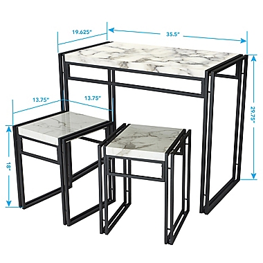 Atlantic&reg; Urban 3-Piece Dining Set. View a larger version of this product image.