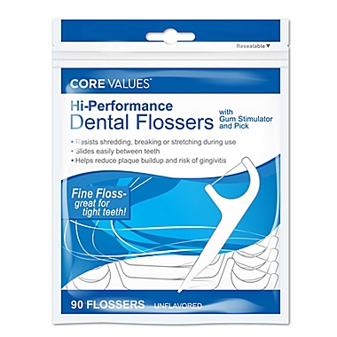 Harmon&reg; Face Values&trade; Fine 90-Count Flossers. View a larger version of this product image.