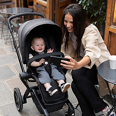Joolz Hub+ Full-Size Compact Stroller in Awesome Anthracite. View a larger version of this product image.