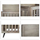 Alternate image 6 for evolur&trade; Stilnovo Mid Century 4-in-1 Convertible Crib in Oak Grey