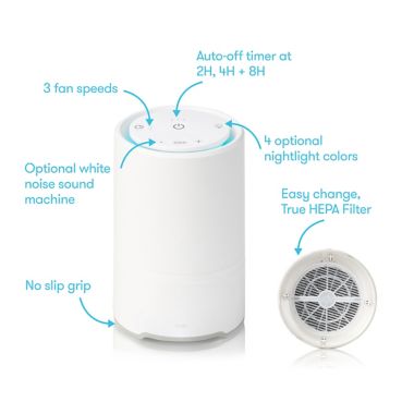 Fridababy&reg; 3-in-1 Air Purifier, Sound Machine, and Nightlight. View a larger version of this product image.