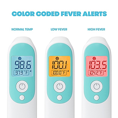 Fridababy&reg; 3-in-1 Infrared Digital Ear and Temporal Thermometer. View a larger version of this product image.