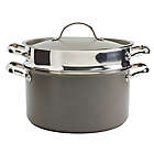 Alternate image 3 for Denmark Bristol Stainless Steel 3-Piece Pasta Pot Set in Grey