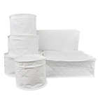 Alternate image 0 for Simply Essential&trade; 6-Piece Quilted Dinnerware Storage Set in White