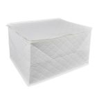 Alternate image 0 for Simply Essential&trade; Quilted Stemware Storage Set in White