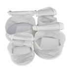Alternate image 1 for Simply Essential&trade; 4-Piece Quilted Dinnerware Storage Set in White