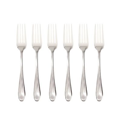Simply Essential&trade; Stainless Steel Mirror Salad Forks (Set of 6)