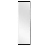 Neutype 55-Inch x 16-Inch Full-Length Hanging or Leaning Mirror in Black