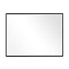 Alternate image 0 for Neutype 40-Inch x 30-Inch Rectangular Vanity Mirror in Black