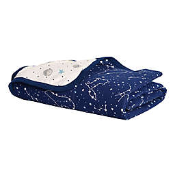 Baby's First by Nemcor Quilted Stars Cotton Blanket