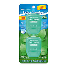 Harmon® Face Values® 2-Pack Extra Comfort Dental Floss in Mint
