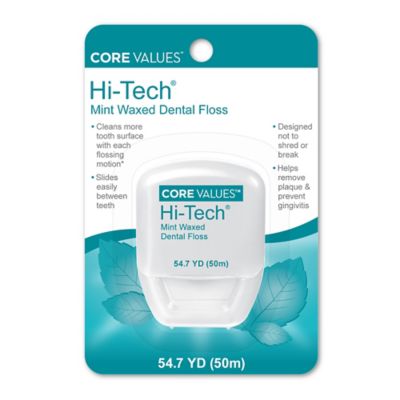 Harmon&reg; Face Values&trade; Hi-Tech&reg; 54.7 yd. Mint Waxed Dental Floss
