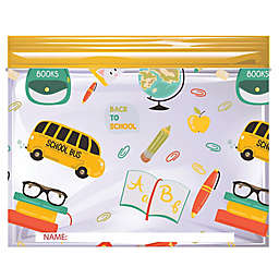 School Bus Plastic Sandwich Bag