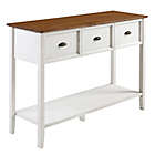 Alternate image 8 for Forest Gate&trade; 3-Drawer Solid Wood Console Table