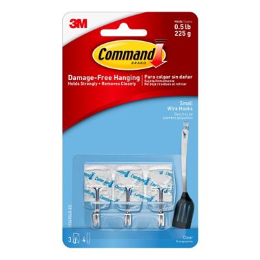 Command&trade; Utensil Hooks (Set of 3). View a larger version of this product image.