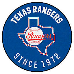 MLB Texas Rangers Est. 1972 Retro Logo 27-Inch Roundel Mat
