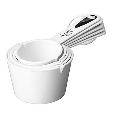 SALT™ 5-Piece Measuring Cup Set in White