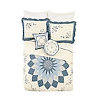 Alternate image 2 for Charlotte Queen Bedspread in Blue