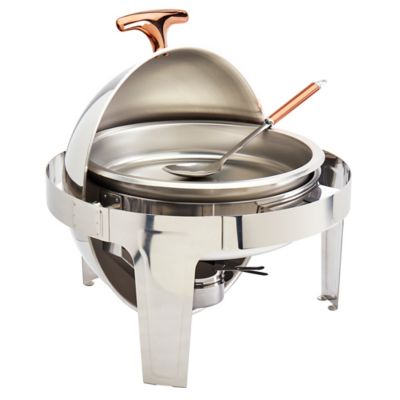 Celebrations by Denmark 6.3 qt. Stainless Steel Round Chafing Dish
