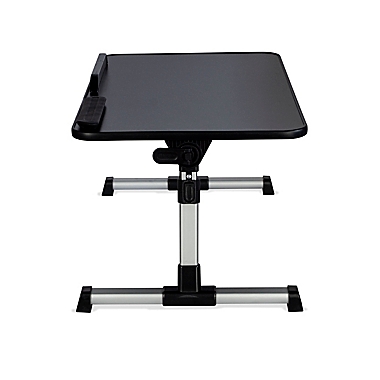 Atlantic Tilting/Adjustable Laptop Table Stand in Black. View a larger version of this product image.