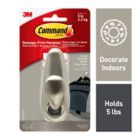 Alternate image 3 for 3M Command&trade; Large Adhesive Mount Metal Hook in Brushed Nickel