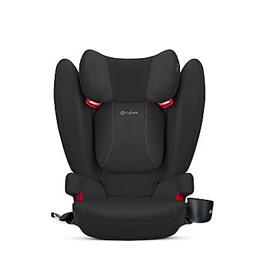 CYBEX Solution B-Fix Booster Seat in Volcano Black. View a larger version of this product image.