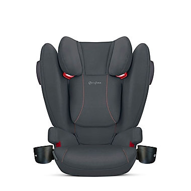 CYBEX Solution B2-Fix +Lux Booster Seat in Steel Grey. View a larger version of this product image.
