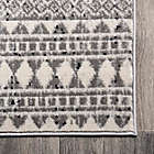 Alternate image 3 for nuLOOM Catherine Henna Tribal Bands 10&#39; x 14&#39; Area Rug in Grey