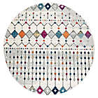Alternate image 0 for nuLOOM Moroccan Blythe 4&#39; Round Area Rug in Multicolor