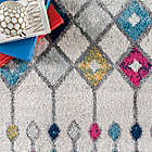 Alternate image 2 for nuLOOM Moroccan Blythe 4&#39; Round Area Rug in Multicolor