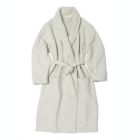 Alternate image 2 for Haven&trade; Waffle Small Organic Cotton Robe in Lunar Rock