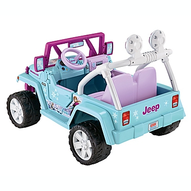 Fisher-Price&reg; Power Wheels&reg; Disney Frozen Jeep&reg; Wrangler. View a larger version of this product image.