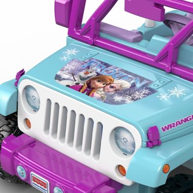 Fisher-Price® Power Wheels® Disney Frozen Jeep® Wrangler | buybuy BABY